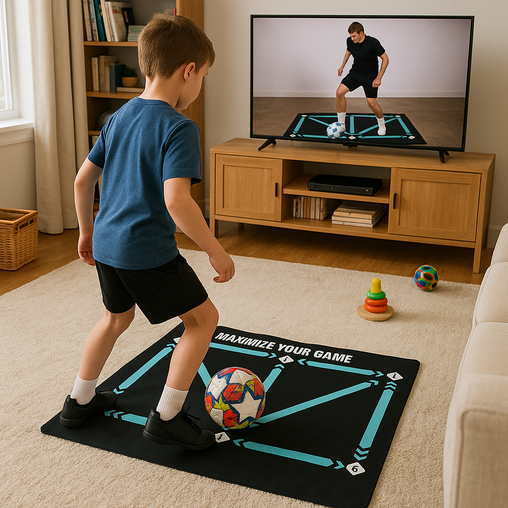 ShinDefender Młodzieżowa Mata Treningowa | Antypoślizgowa, Kompaktowa 2