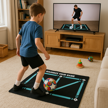 ShinDefender Młodzieżowa Mata Treningowa | Antypoślizgowa, Kompaktowa 2